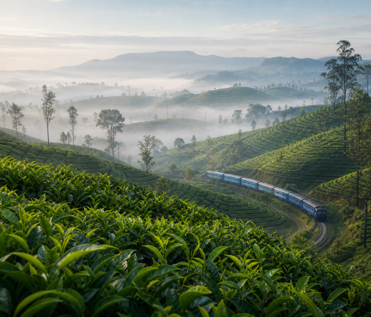 Tea country calm